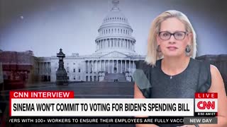 'Inflation Is Real': Kyrsten Sinema Tells CNN The Exact Reason Why Americans Are Struggling