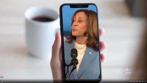 Hilarious 20 sec commercial Trump has running on Kamala, with her own words