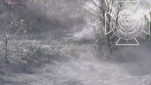 Ukrainian Infantry Comes Uner Fire of Artillery and Drones