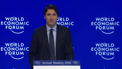 Trudeau at the WEF 2016