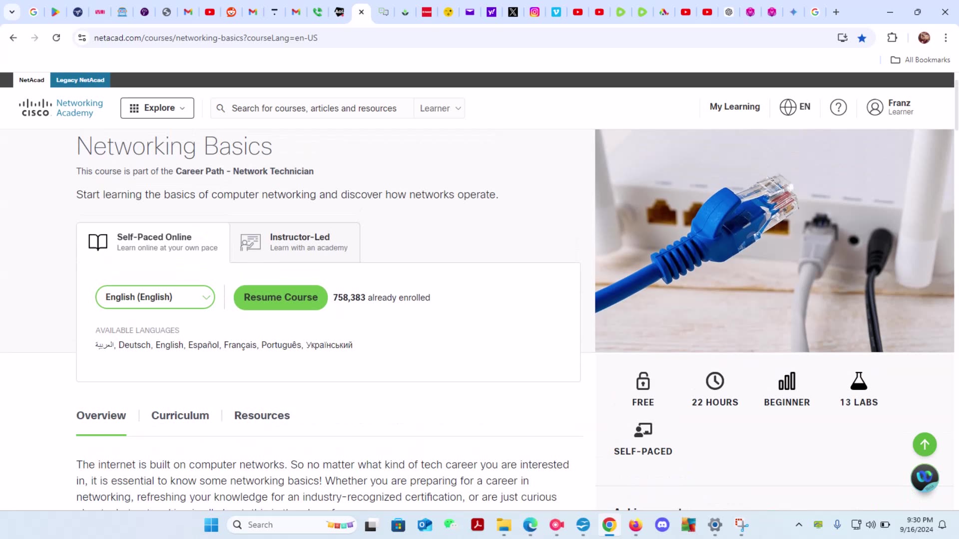Course Review.. Networking Basics