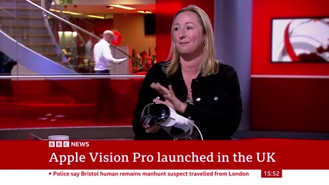 Apple Vision Pro launches in UK, Canada, France, Germany, and Australia | BBC News