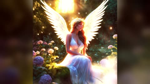 1111Hz. Spiritual Hug of Angel. Unconditional love of Guardian Angels. Make Your Wish Come True.