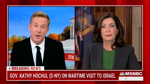 Kathy Hochul Talks About Her Trip To Israel