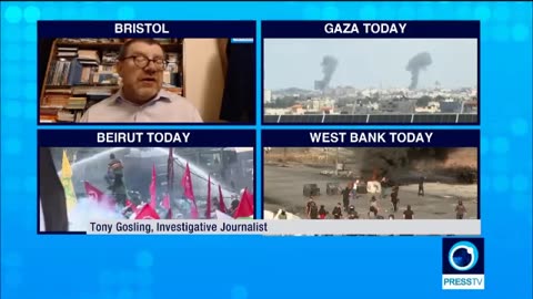 UK should enforce no-fly zone, airdrop aid into Gaza over Hospital bomb. Tony Gosling Press TV