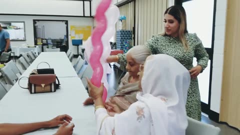 Two Grandmas' Balloon Fun, North Delta BC Recreation Centre