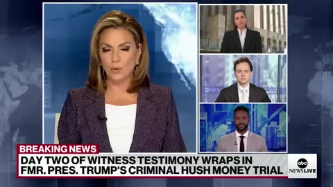 Trump's hush money trial wraps up Day 2 of witness testimony