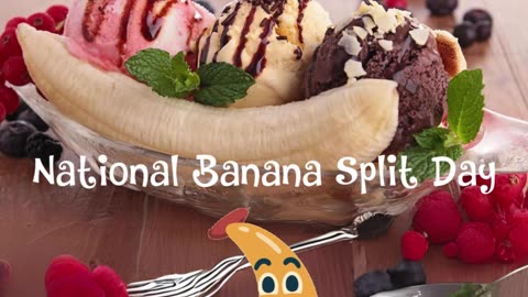 National Banana Split Day