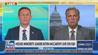 Kevin McCarthy On "Fox & Friends"