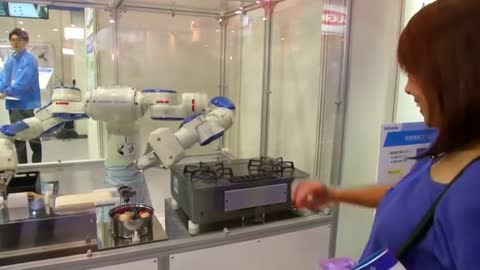 Japan's chef of the future is a robot