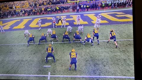 UPSET ALERT!!!MICHIGAN BLIZZARD FREEZING OHIO STATE