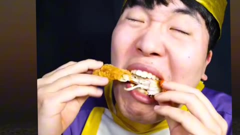 eating Show ( Mukbang ) funny and happy