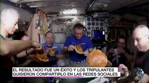 Como se alimentan los Astronautas en el Espacio Exterior.