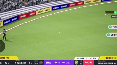 Dream Cricket 24 Shahid Afridi Wicket