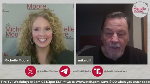 Mike Gill, Corruption Whistleblower joins Michelle Moore on the Trump Court Case.