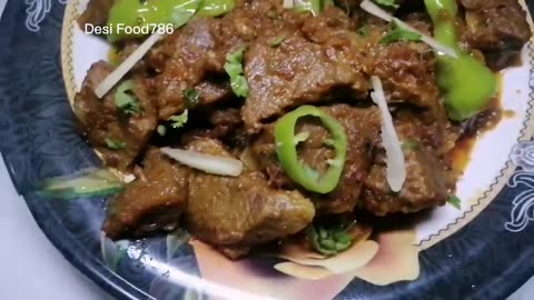 Oil free fry gosht recipe by desi food786