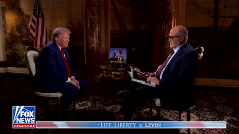 Trump with Mark Levin 9/1 on long range sniper: Shot 5s after First Bullet--so shot 9--across Podium