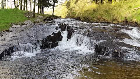 Slow Motion Waterfall Video