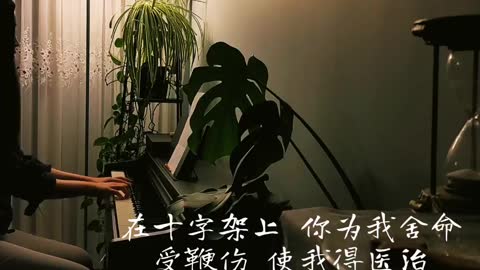 牺牲的爱 The Sacrificial Love 诗歌钢琴伴奏 Hymn Gospel Accompaniment Piano Cover 歌词 WorshipTogetherWT V095