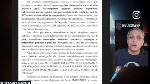 Gustavo Gayer manda a Visão 07/09/23