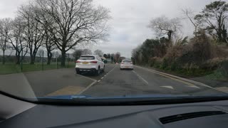 Driving . Tenby. Speedlapse GoPro.