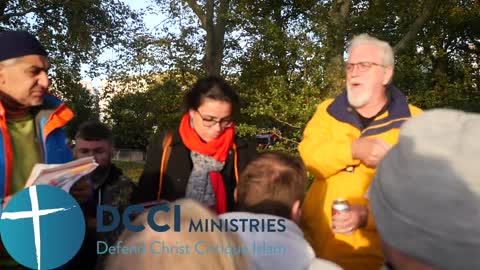 Jay Smith gets slapped. Religion of pieces in action Speakers Corner