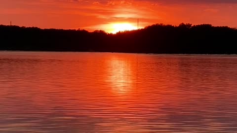 Sunset on the Mississippi