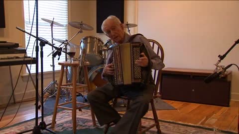 Aid kit ‘Tony” Hartenstein plays “The Woodpecker,” by Eldo Di Lazzaro