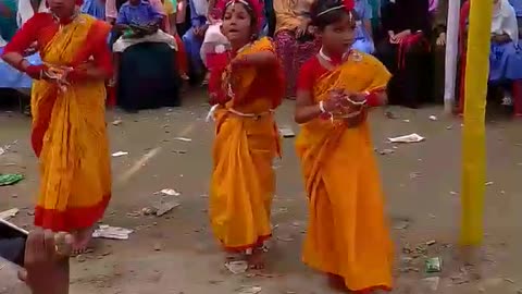 Village Program in BD | Village baby Dance |