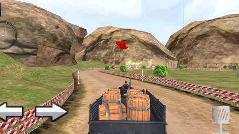 Tractor Trolley Drive Offroad Cargo_ Tractor Games _ Android Gameplay