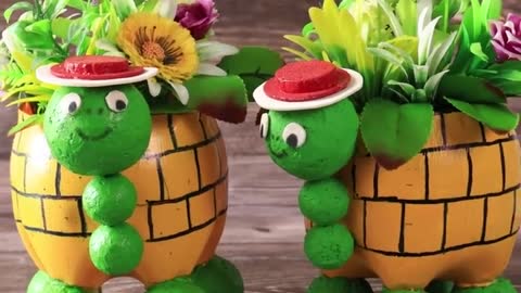 Convert Plastic Bottles Into Beautiful Flower Pots