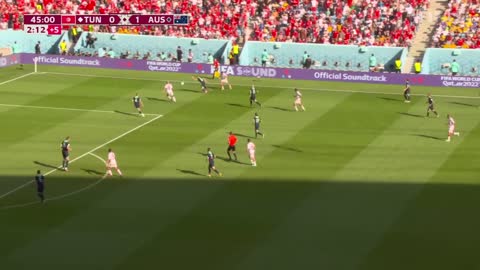 Magic header from Duke! | Tunisia v Australia | FIFA World Cup Qatar 2022