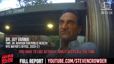 Dr. Jay Varma Admits He Forced Vaccinations on Public by Making Their Lives Uncomfortable