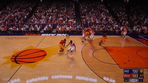 NBA2K: Indiana Pacers vs Phoenix Suns (Dunks-Buzzer Beater)