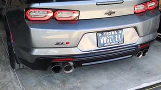 2021 Camaro ZL1 a/10 Cold Start w/Stock Exhaust