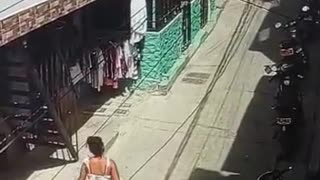 Video: Cámara grabó el asesinato de Frank Pérez en el Norte de Bucaramanga