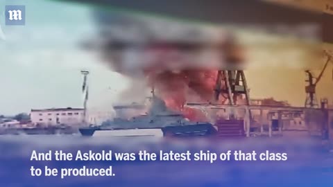 Putin’s newest warship destroyed by Ukraine's Storm Shadow missiles in Crimea