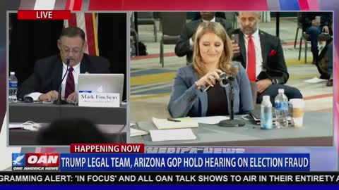 President Trump Calls In To Voter Fraud Hearings in AZ