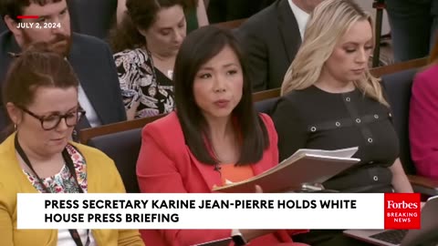 Reporter Presses Karine Jean-Pierre- 'What Happened' At Debate To Make Biden's Performance Terrible-