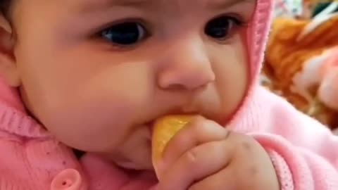 Eating babby mango love❤