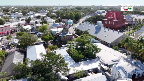 Florida From Above - Key West From Above + relax music