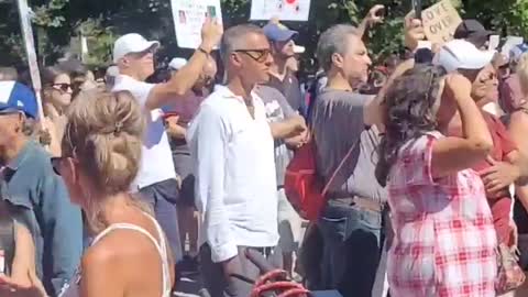 🇺🇲 🇨🇦 TORONTO, CANADA part2 .PROTEST AGAINST VACCINE MANDATES