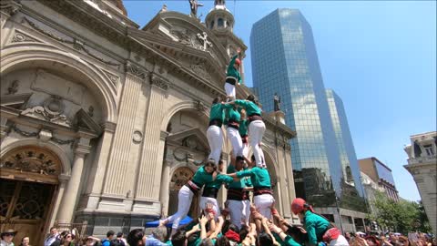 Castellers De Lo Prado in Santiago, Chile