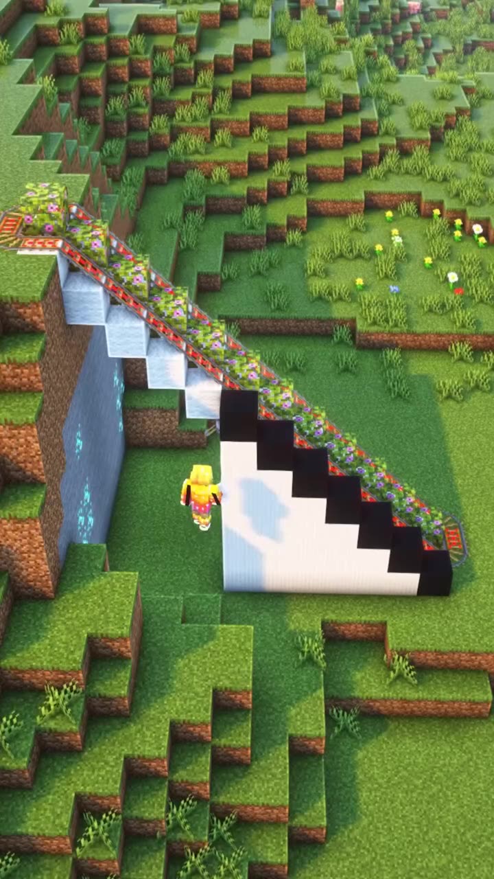Minecraft modding escalator design