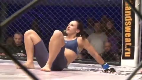 Female MMA - Awesome MMA Fight Girls Ljudmila Pilipchak Ukraine Alena Rassohina Ukraine