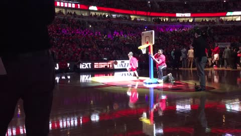 Kids Slam Dunk Contest Chicago Bulls vs Boston Celtics Game 6