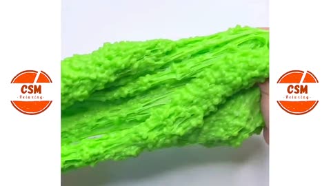 Satisfying asmr relaxing slime