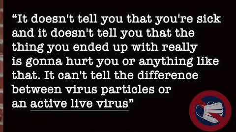 NOBEL PRIZE INVENTOR OF PCR TEST KARY MULLIS, EXPLAINS HOW CDC/WHO MANIPULATED COVID RESULTS