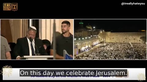 Jerusalem Day At The Western Wall Plaza 2024..