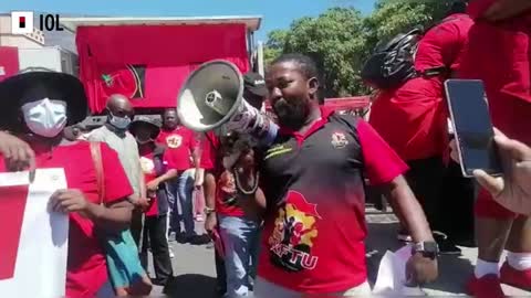 Saftu march to Parliament part 2